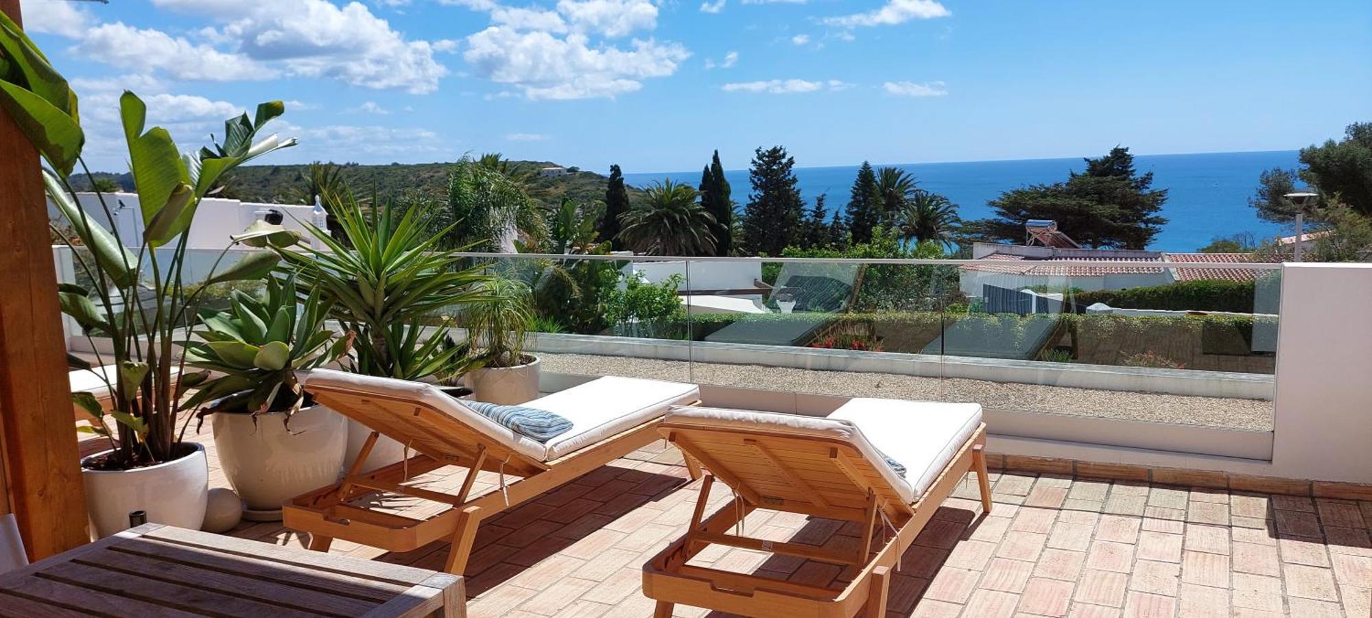 Romantik Villa Salema Exteriör bild